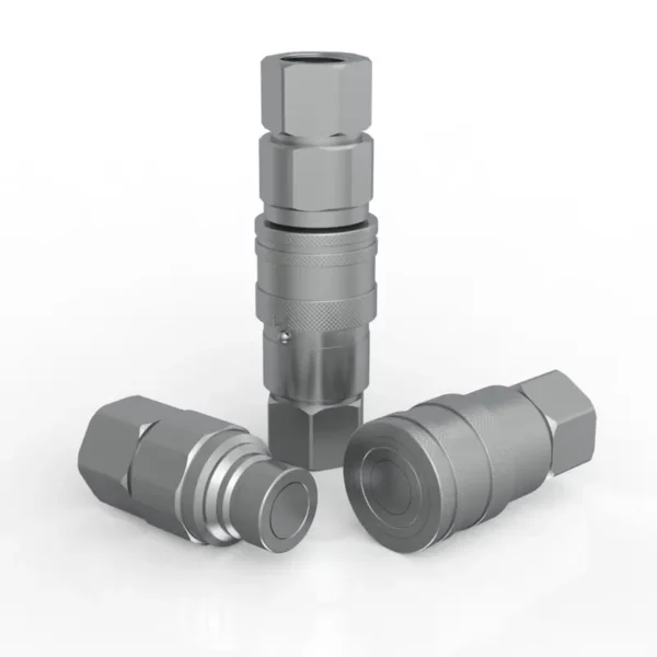 FFS Series stainless steel flat face couplers incorporate all the benefits of the carbon steel FF Series couplers, while being perfectly suited for corrosive fluids and environments.