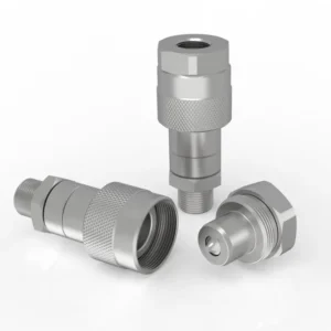 High pressure screw connect poppet & ball couplers made to the ISO 14540 Standard