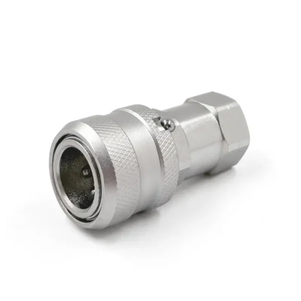 3/8″ HPC Parker TC Series Interchange High Pressure Female Coupler With 3/8" NPT Thread - Image 2