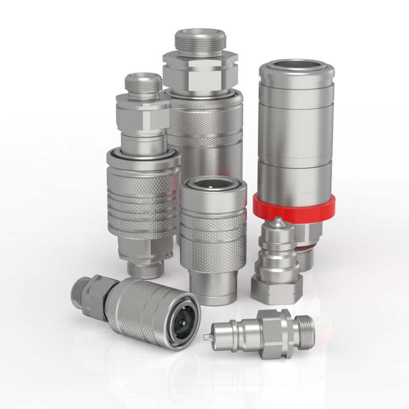 push pull type quick couplings