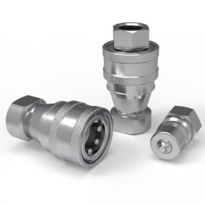 Stainless steel ISO B couplers made to the ISO 7241:2023 Series B Standard