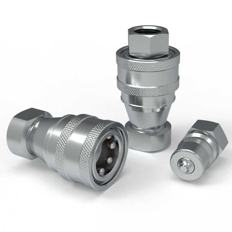 Stainless steel ISO B couplers made to the ISO 7241:2023 Series B
Standard