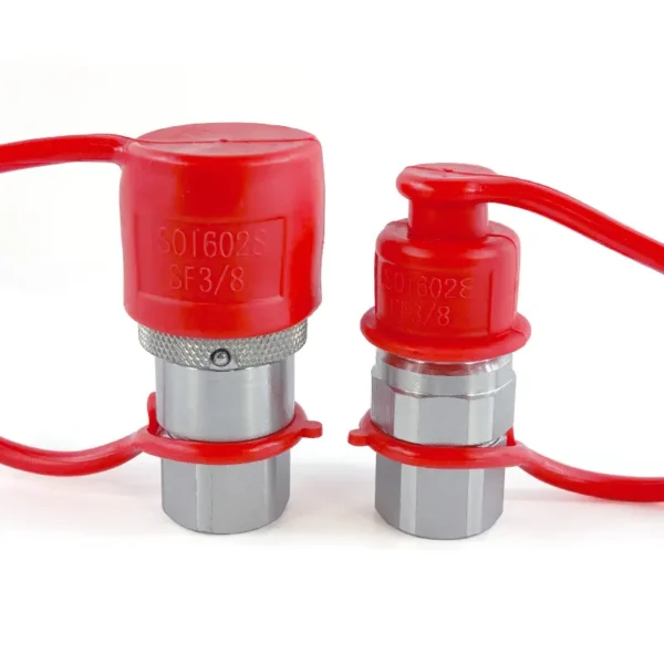 ISO16028 3/8'' Flat Face Hydraulic Quick Connect Coupling/Coupler Set