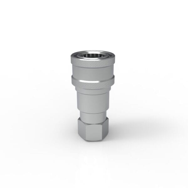 IBS Series 1/4'' Stainless Steel ISO 7241-1 Series B Quick Coupling With NPT 1/4" Female Thread - Image 5