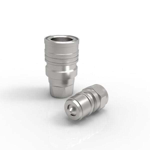 Nordic Series 3/8" Connect Under Pressure High Flow Couplings With G 3/8" Female Thread - 图片 5