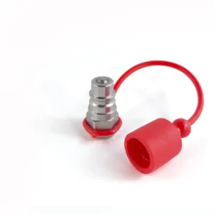 1/4'' NPT Thread AGB ISO 5675 Male Hydraulic Quick Connect Couplers, designed in Pioneer-style for reliable and efficient fluid connections.