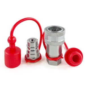 3/8'' NPT Thread AGB ISO 5675 Hydraulic Quick Connect Coupler Set for Agricultural Applications