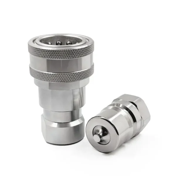 1″ ISO B Quick Coupling Set with 1″ NPT Female Thread - Image 3