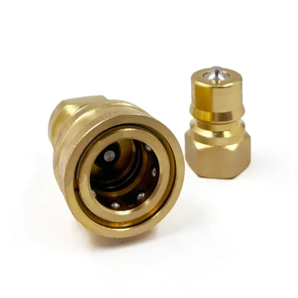 1/2″ Brass ISO B Quick Coupling Sets with G1/2″(BSPP) Female Thread - 图片 3