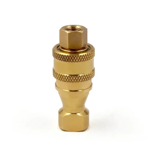 1/8″ Brass ISO7241-1B Hydraulic Quick Coupling Sets with 1/8″ NPT Female Thread - Imagen 3